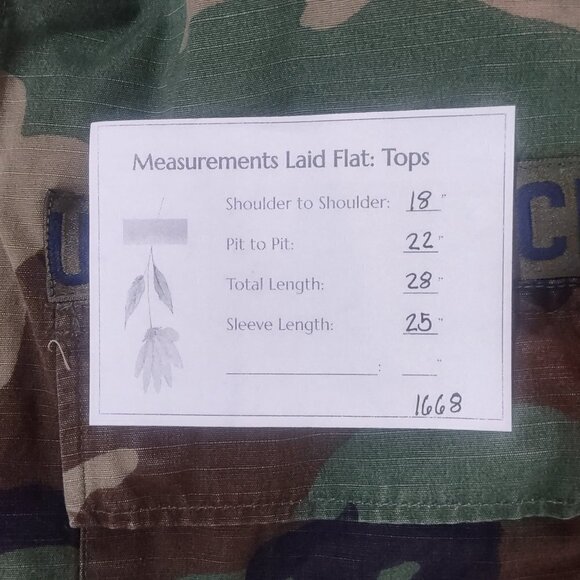 Camo Air Force Jacket Size Medium - Picture 9 of 9